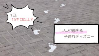 【歩きすぎディズニー】1日2万歩⁈テニスボールで体の疲れとる方法