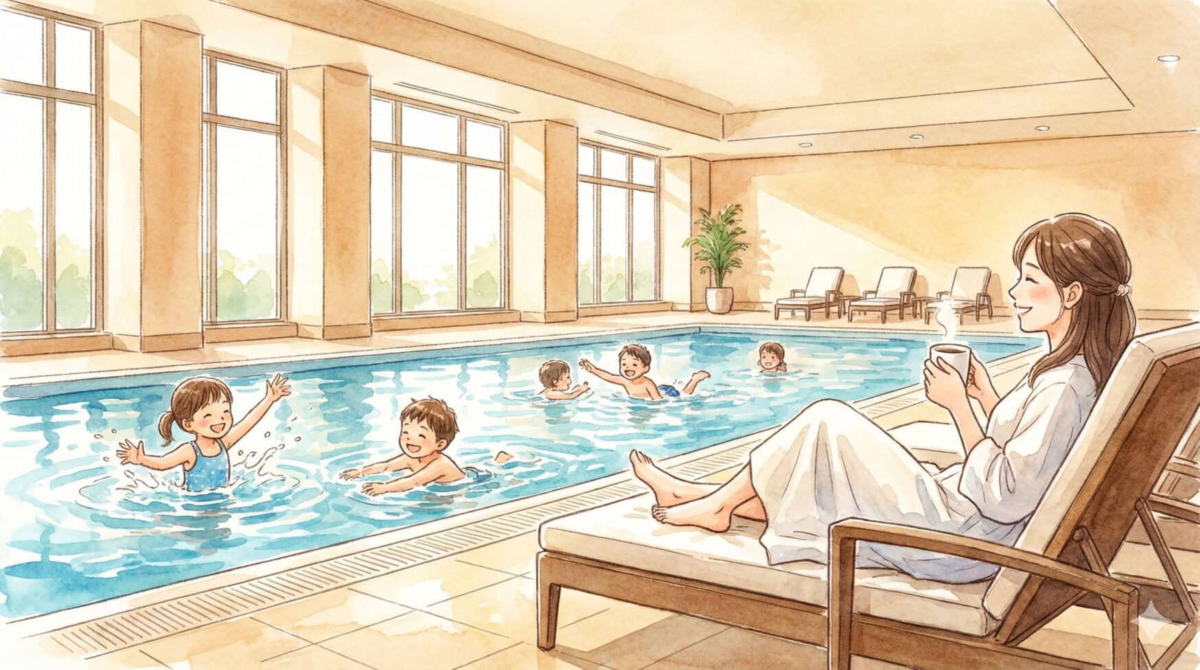 室内プール付き回復ホテル3選｜ディズニー次の日に“親が休める”子連れホテルまとめ