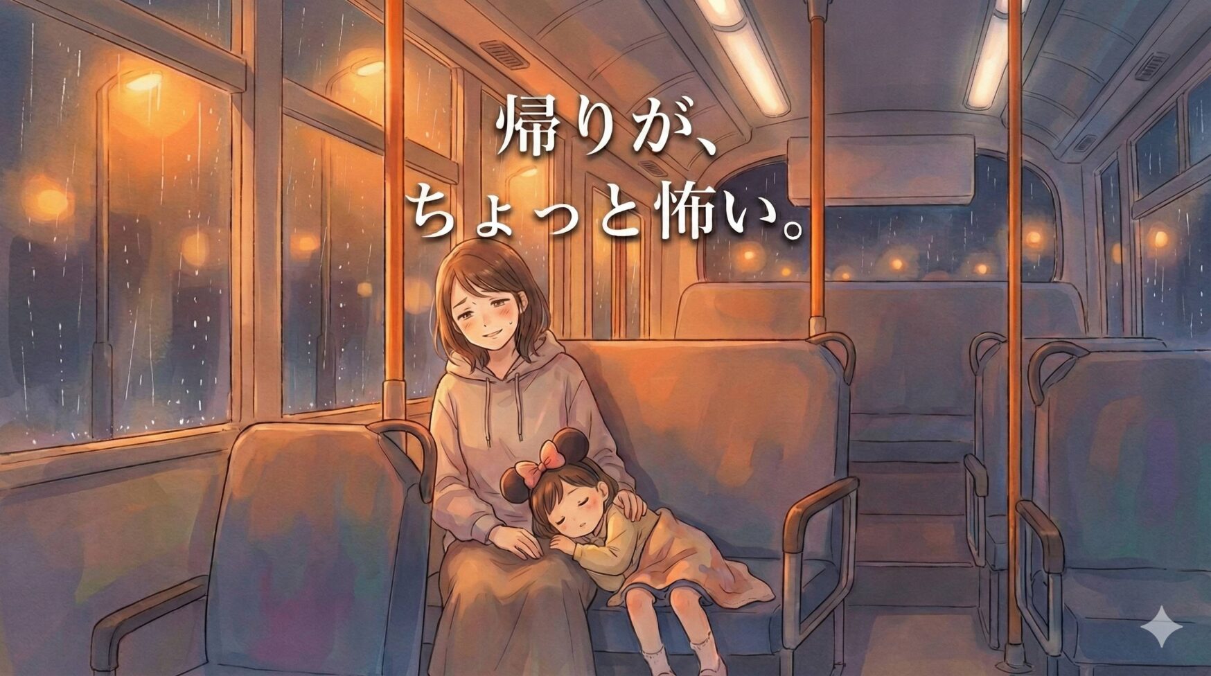 子連れディズニー帰りがつらい…をラクにする｜バス時間で整える回復持ち物7つ